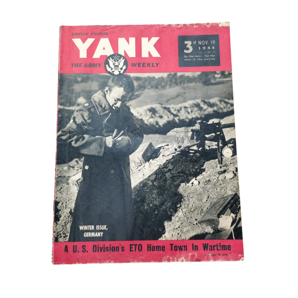 WWII US Yank Magazine ETO Home Town