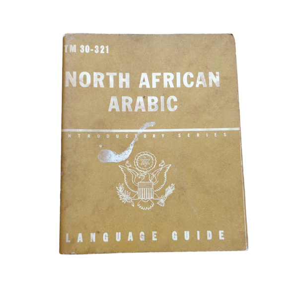 WWII US North African Arabic Language Guide