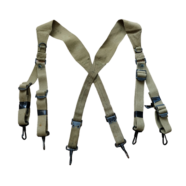 WWII US M-1936 Suspenders Early Pattern