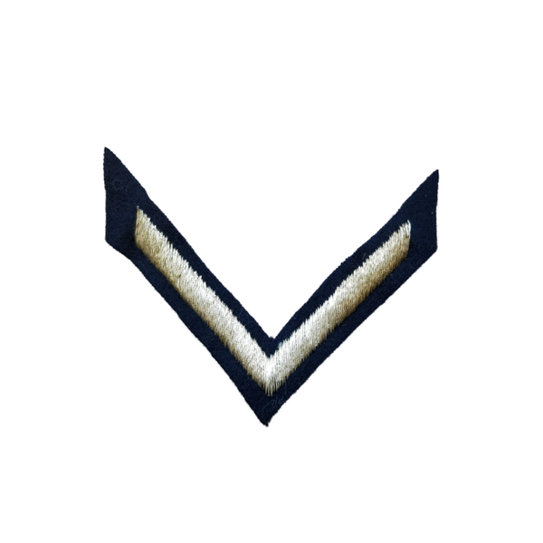 WWI / WWII US Navy Service Stripe Patch Bullion