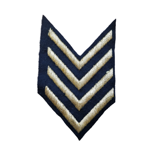 WWI / WWII US Navy Service Stripes Patch Bullion
