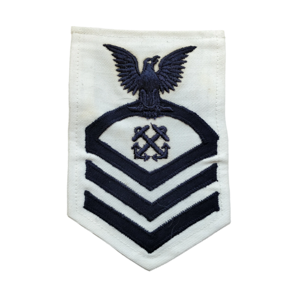 WWII US Navy Chief Petty Officer Boatswain's Mate Rank Patch 1