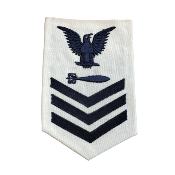 WWII US Navy Petty Officer 1st Class Torpedoman Rank Patch 1