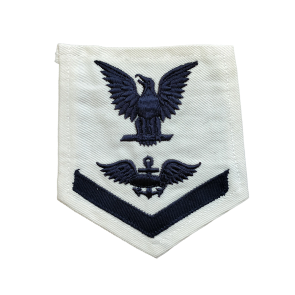 WWII US Navy Petty Officer 3rd Class Naval Pilot Rank Patch