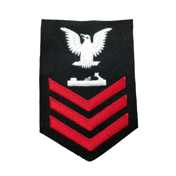 WWII US Navy Petty Officer 1st Class x Rank Patch