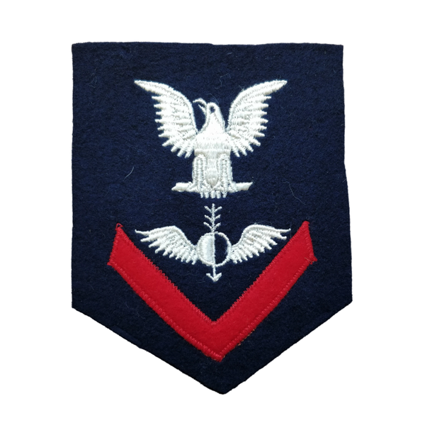 WWII US Navy Petty Officer 3rd Class Aerographer Rank Patch 1