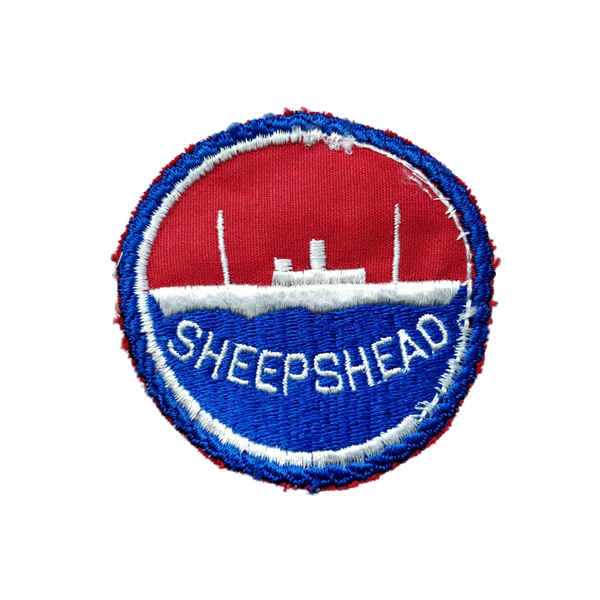 WWII US Navy Merchant Marine Sheepshead Pocket Patch