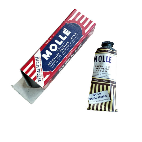 WWII US Shaving Cream Mollé