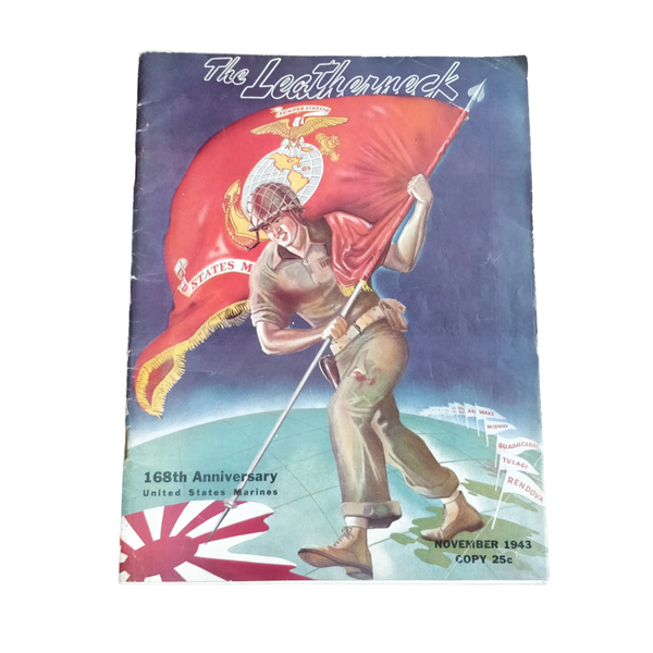 WWII USMC Magazine The Leatherneck