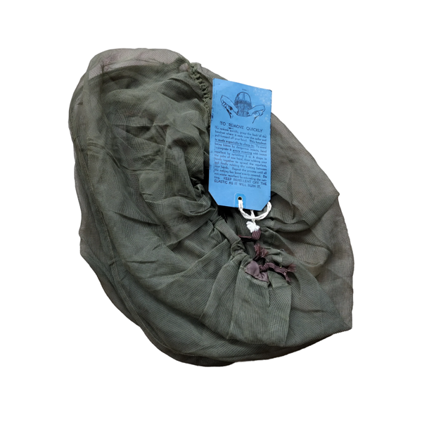 WWII US Mosquito Net With Label