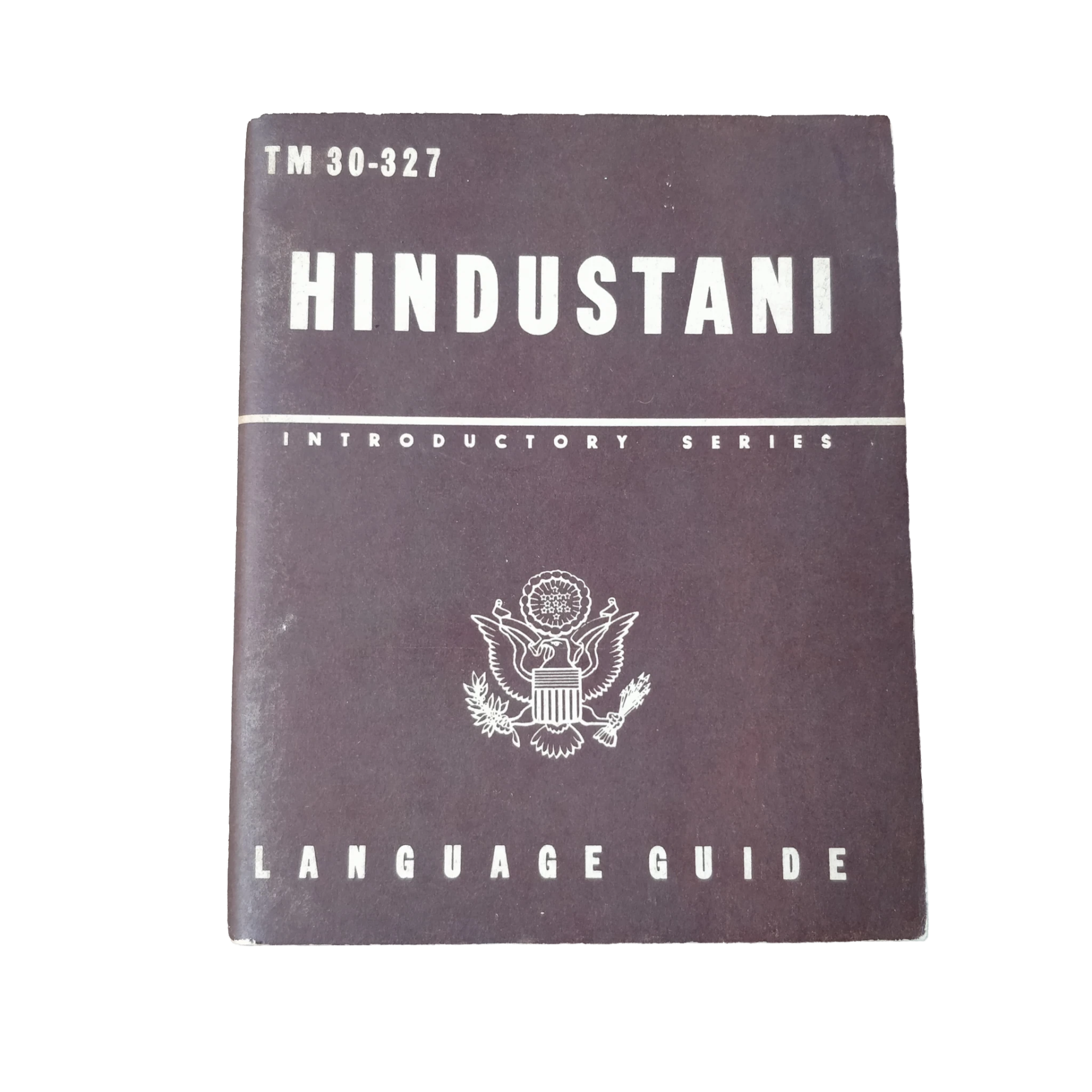 WWII US Hindustani Language Guide