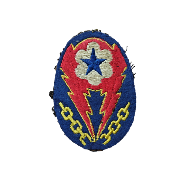 WWII US ETO Patch British Made Felt
