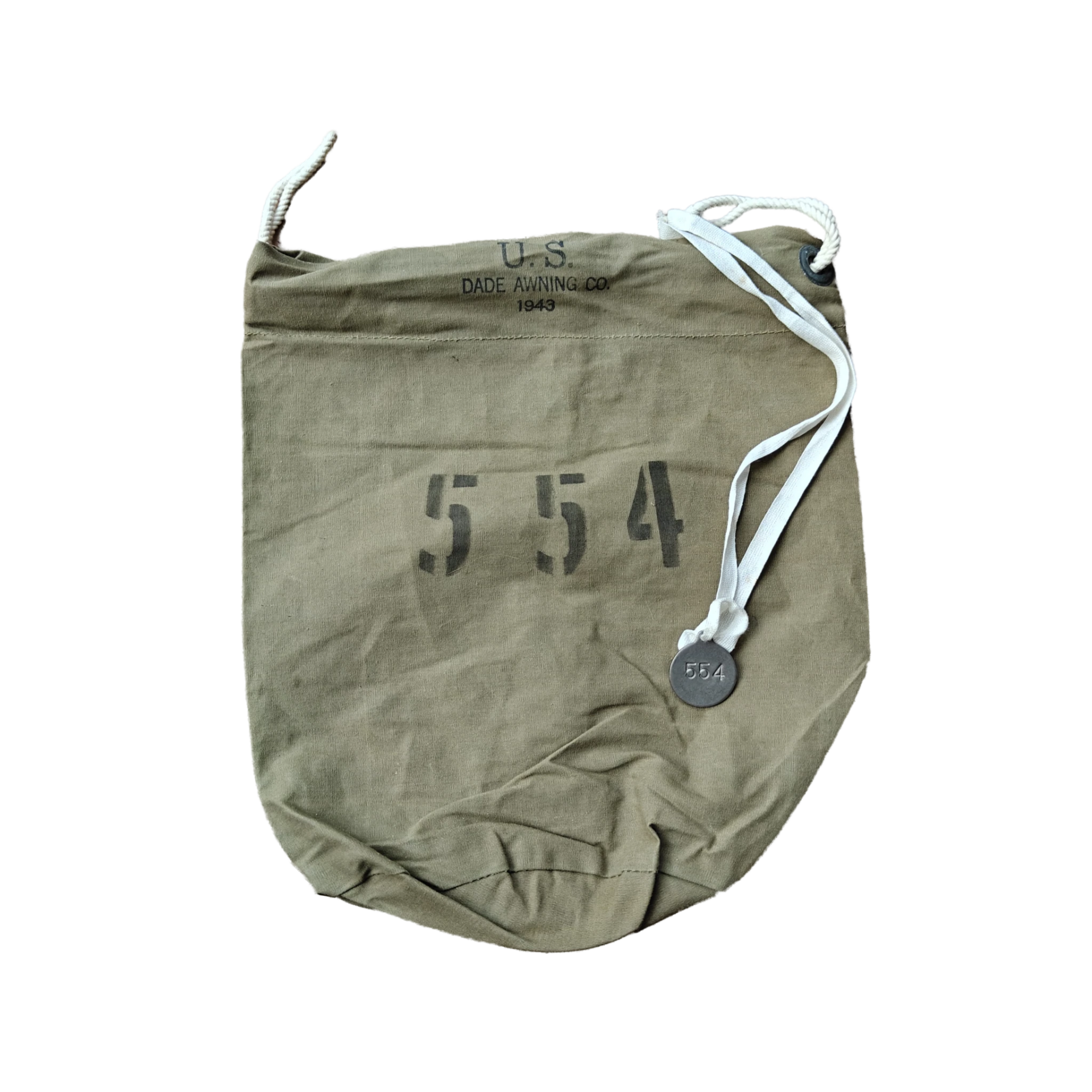 WWII US Personal Belongings Bag