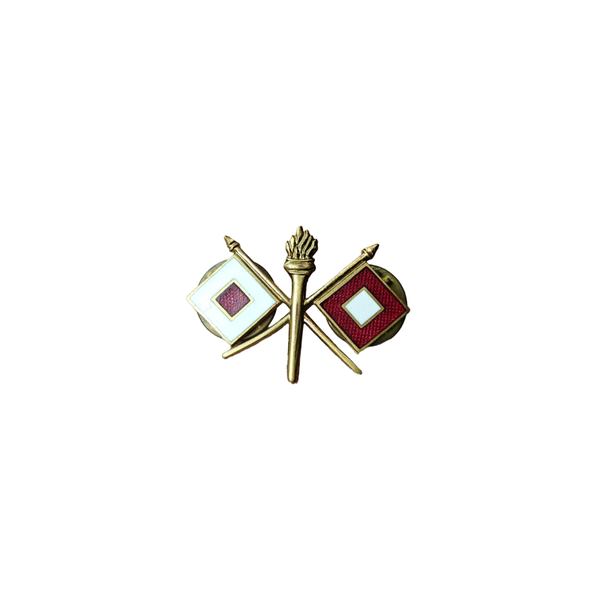 WWII US Collar Pin Signal Corps