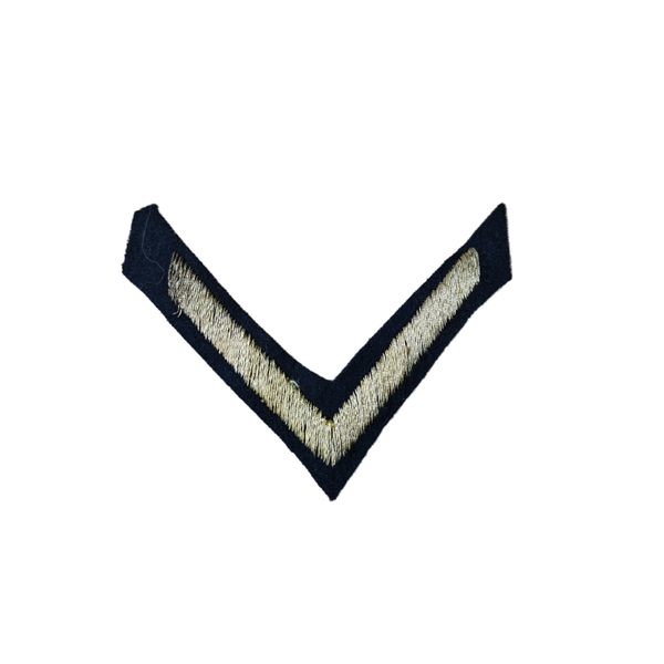 WWI / WWII US Navy Service Stripe Patch Bullion