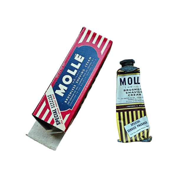 WWII US Shaving Cream Mollé