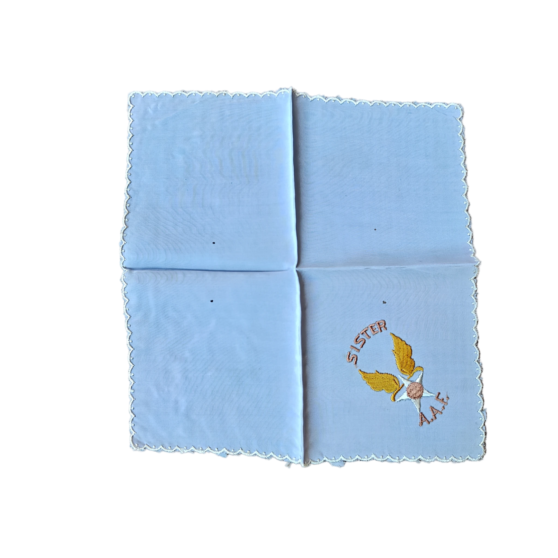 WWII US Air Force Sweetheart Handkerchief