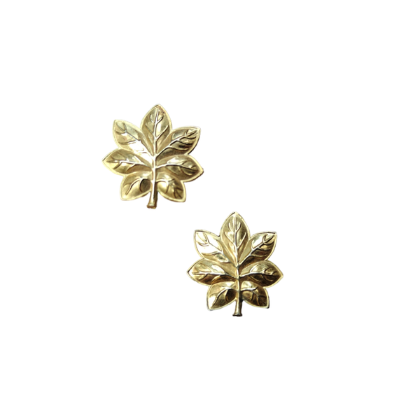 WWII US Major Oak Leaf Pin Set