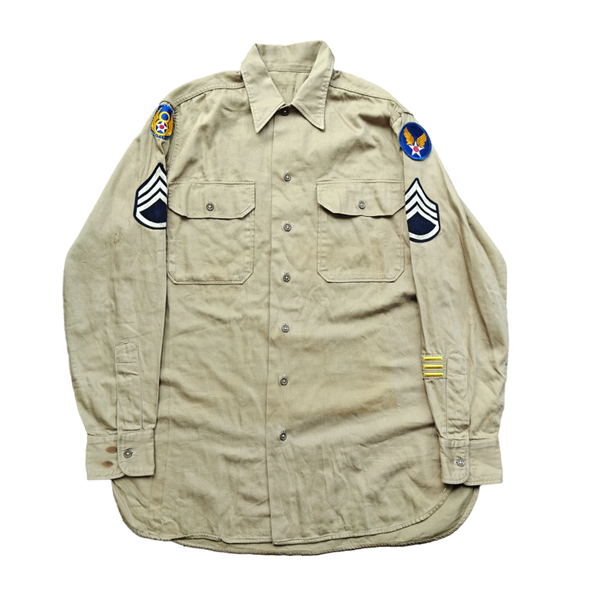 WWII US Khaki Shirt 8th Air Force