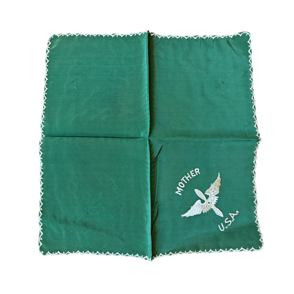 WWII US Air Force Sweetheart Handkerchief