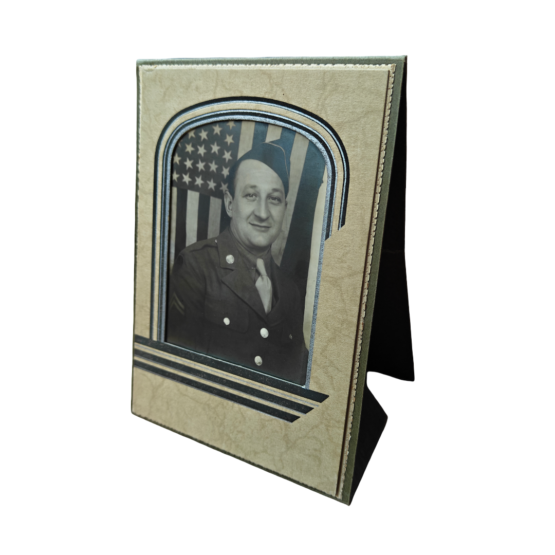 WWII US Portrait Photograph 89th Infantry Division