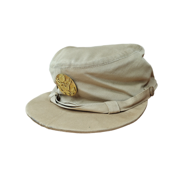 WWII US Summer Hobby Cap Women's Army Corps WAC