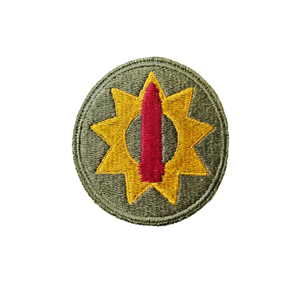 WWII US Pacific Coastal Artillery Patch Greenback