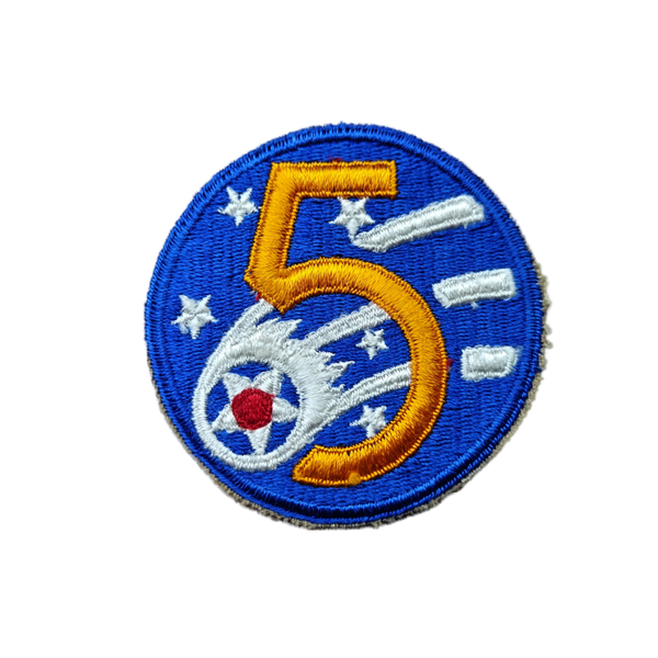 WWII USAAF 5th Air Force Patch