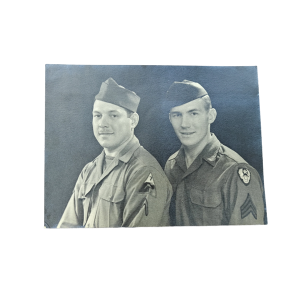 WWII US Portrait Photograph Air Force & Armored