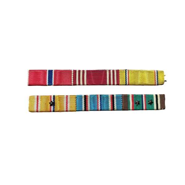 WWII US Ribbon Bar Set Large