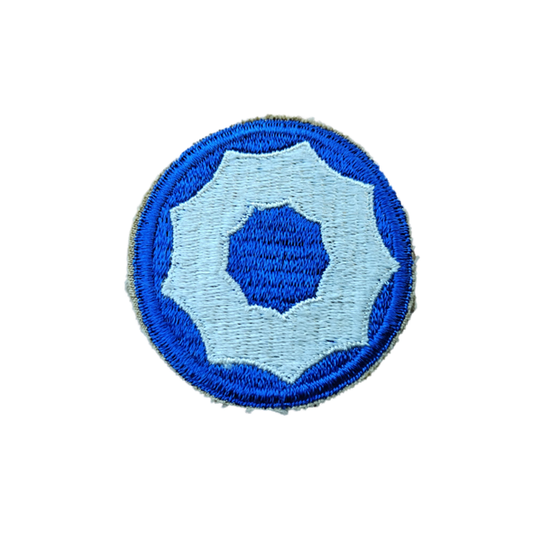 WWII US 9th Service Command Patch 1