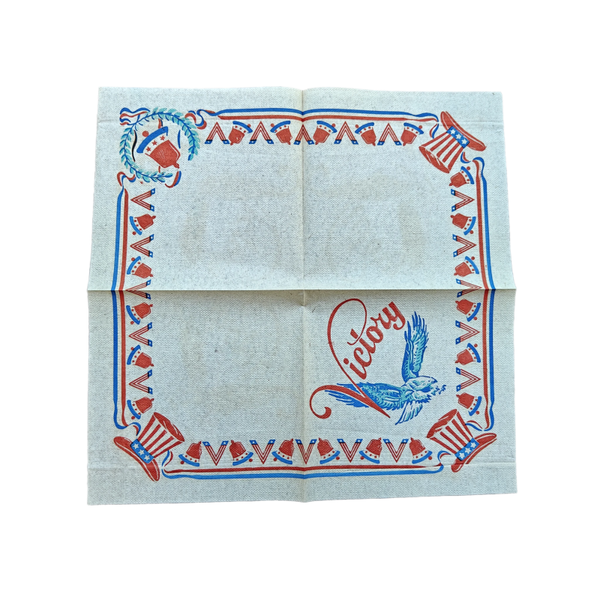WWII US Paper Victory Napkin