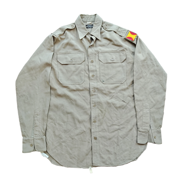 WWII US Khaki Shirt Panama
