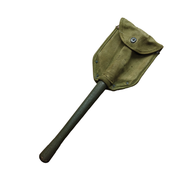 WWII US M43 Shovel With Carrier 1944