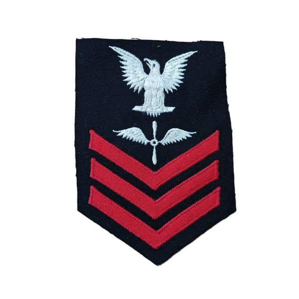 WWII US Navy Petty Officer 1st Class Aviation Rank Patch 1