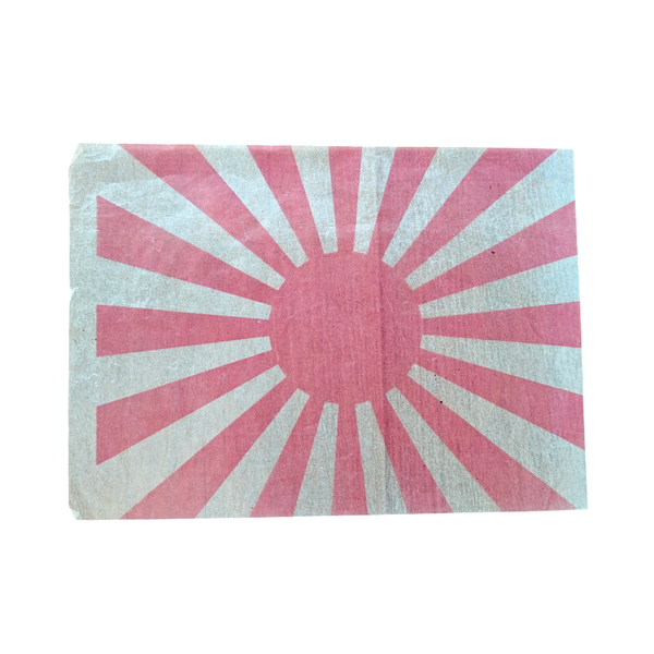 WWII Japanese Paper Flag