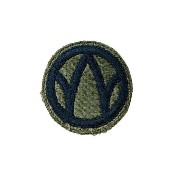 WWII US 89th Infantry Division Patch Greenback