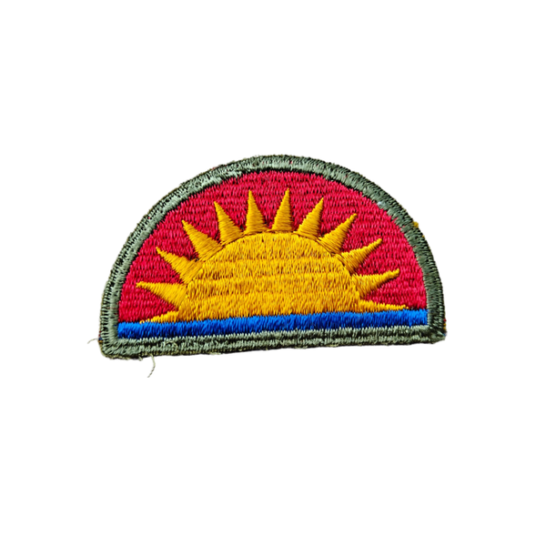 WWII US 41st Infantry Division Patch Greenback