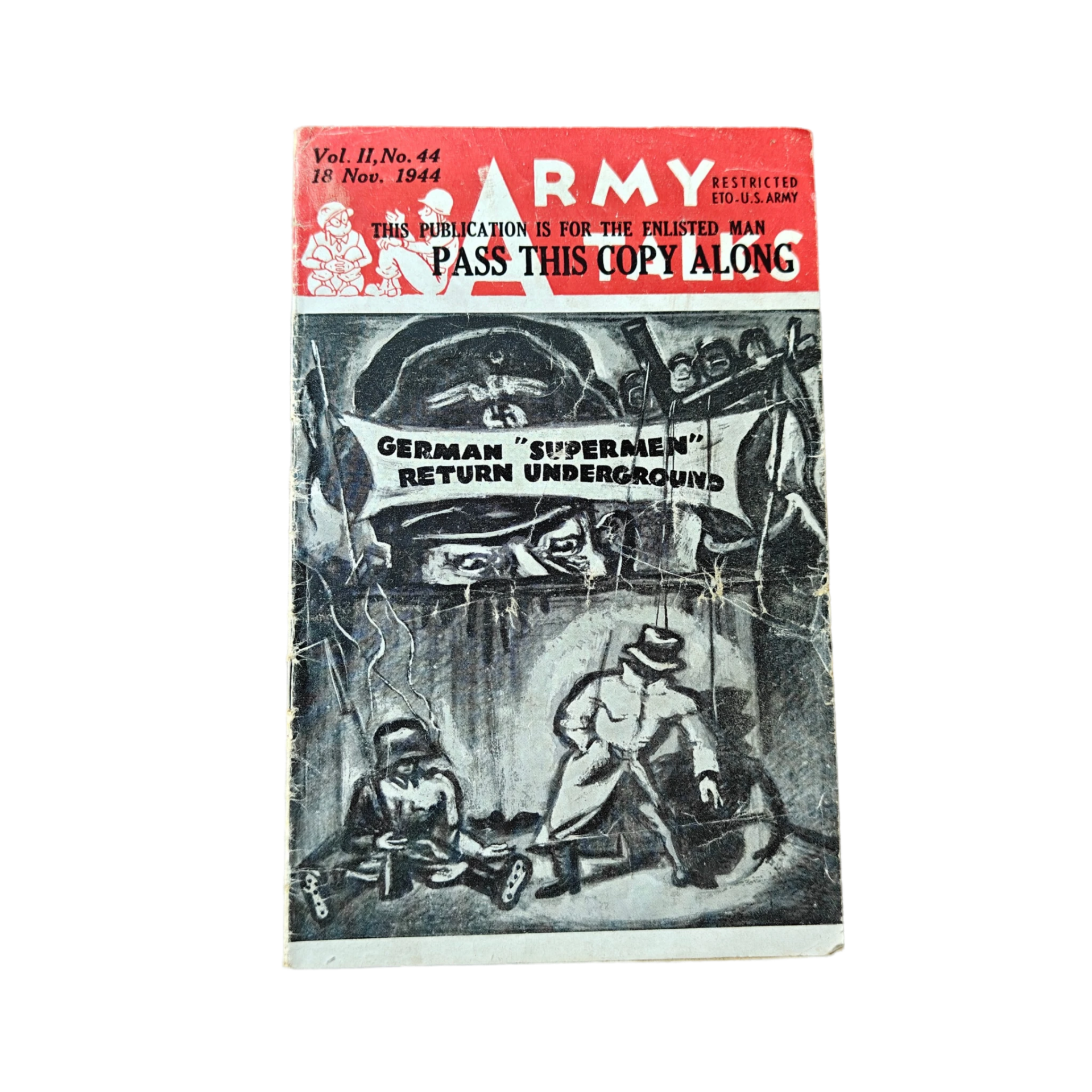 WWII US Army Talks Booklet