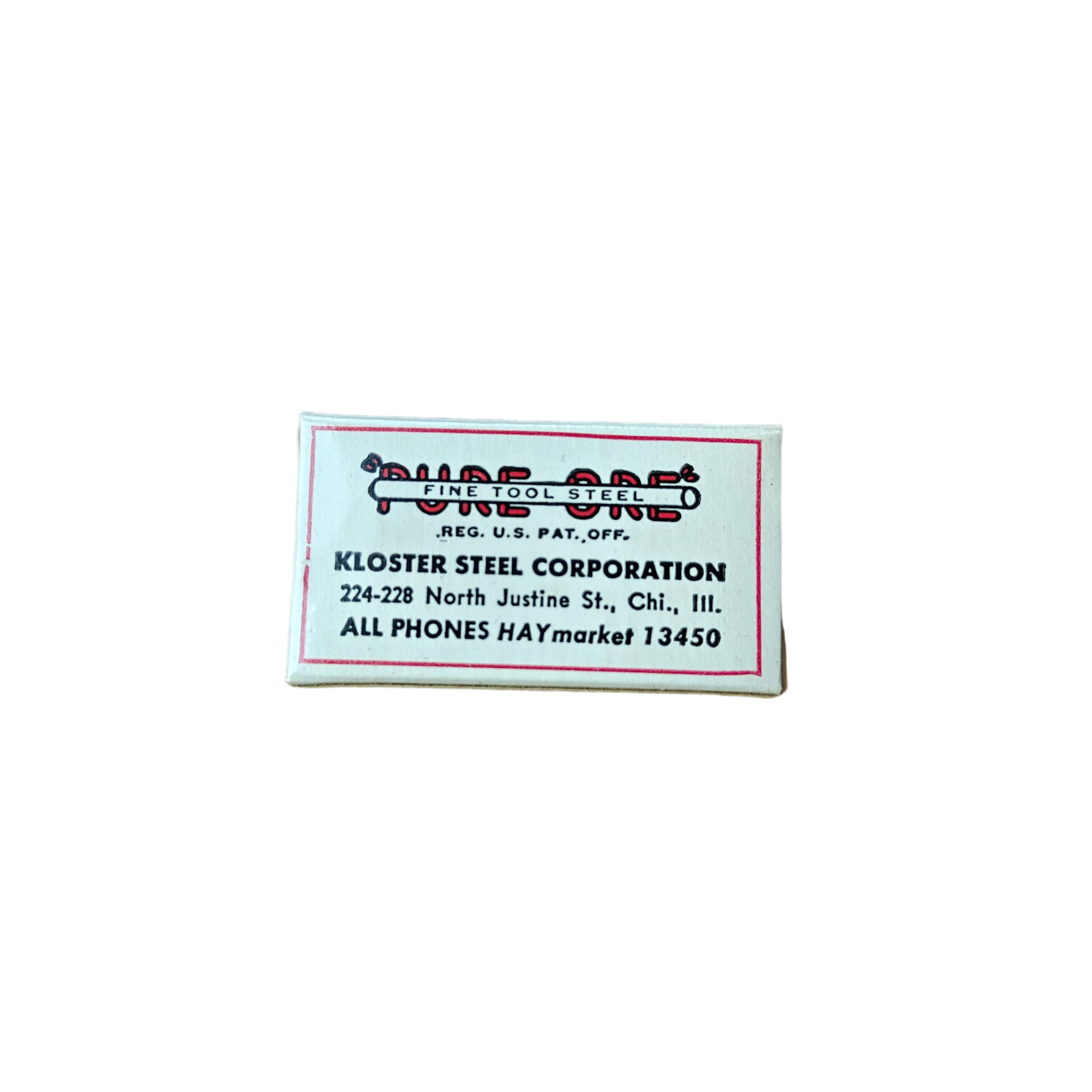 WWII US Razor Blades Pure Ore