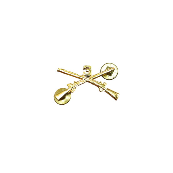 WWII US Collar Pin 3rd Infantry Regiment