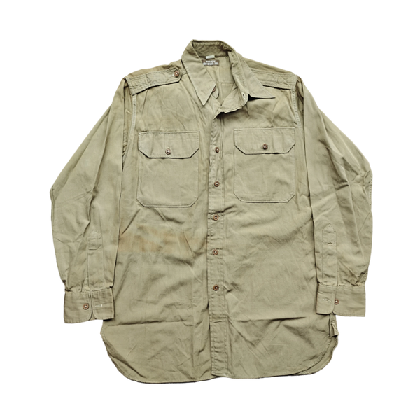 WWII US Khaki Officers Shirt