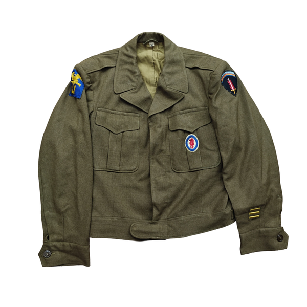 WWII US Ike Jacket Amphibious Engineer SHAEF Named
