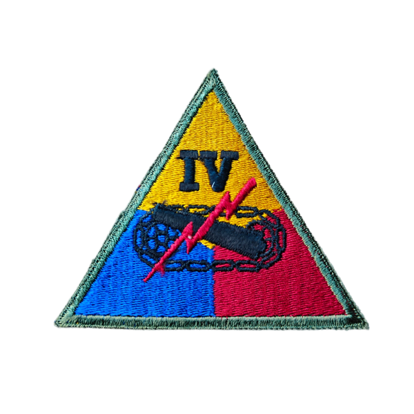 WWII US 4th Armored Corps Patch