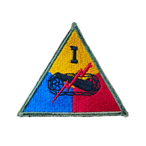 WWII US 1st Armored Corps Patch