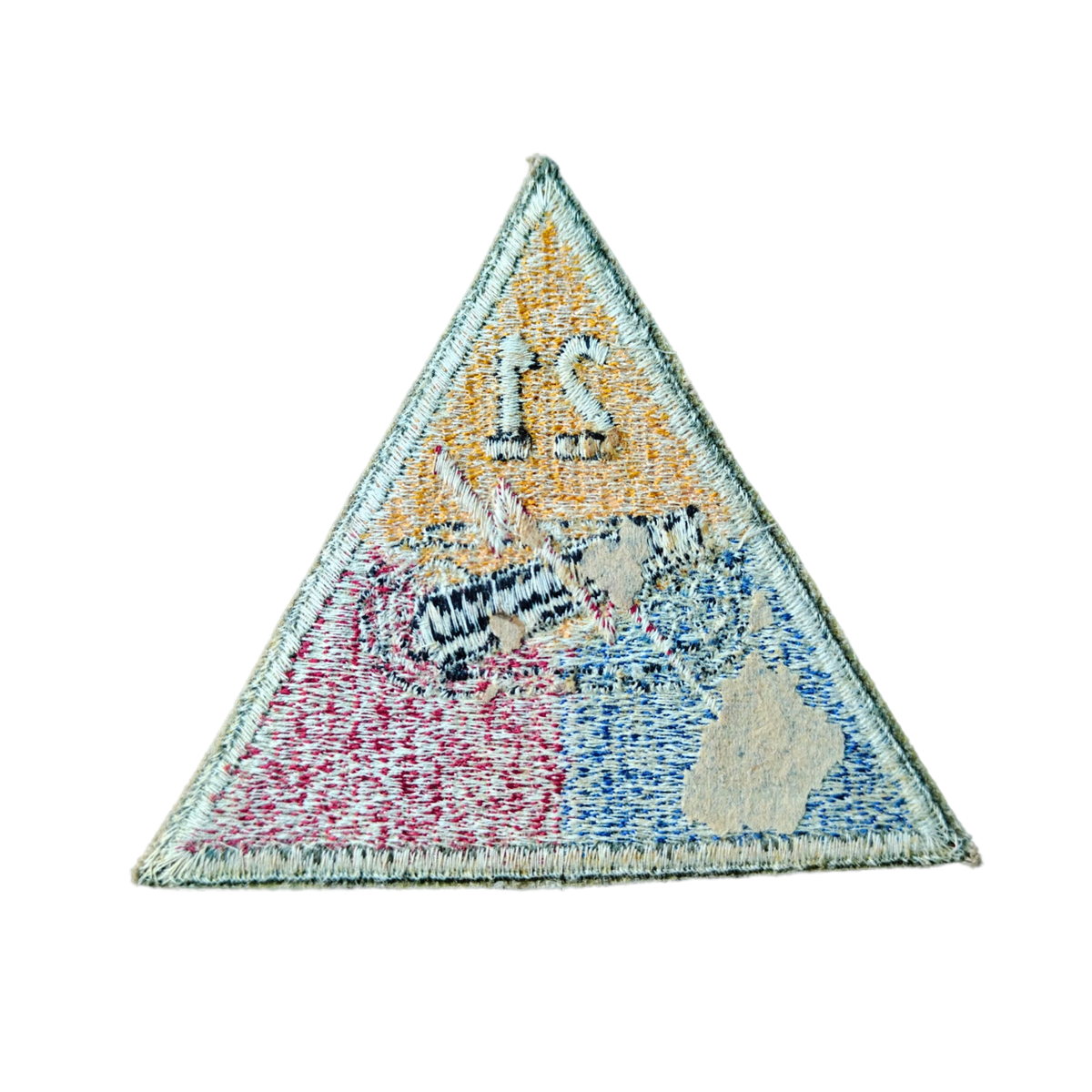 WWII US 21st Armored Infantry Battalion Patch | Clercq Militaria