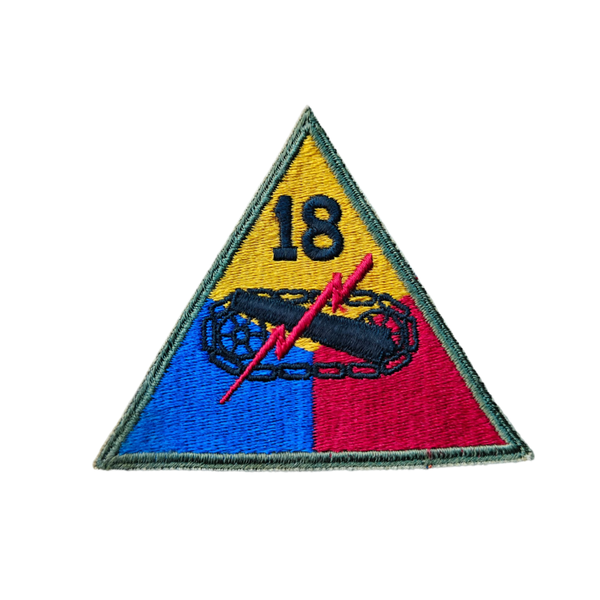 WWII US 18th Armored Division Patch