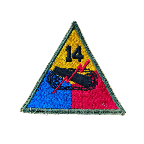 WWII US 14th Armored Division Patch