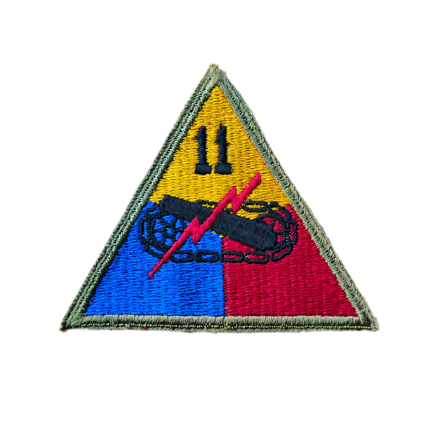 WWII US 11th Armored Division Patch