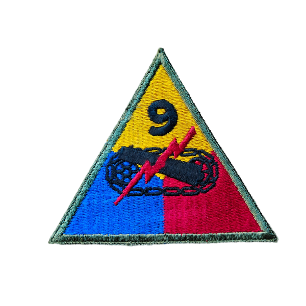WWII US 9th Armored Division Patch